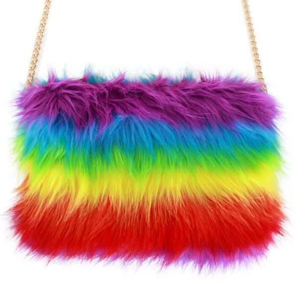 Bonttas regenboogkleuren