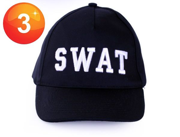 SWAT Baseball Cap – Stoere Tactische Pet in Zwart