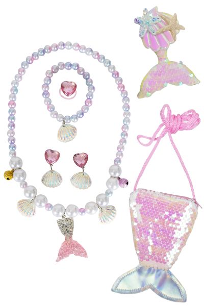 Kinderen Zeemeermin Set Roze