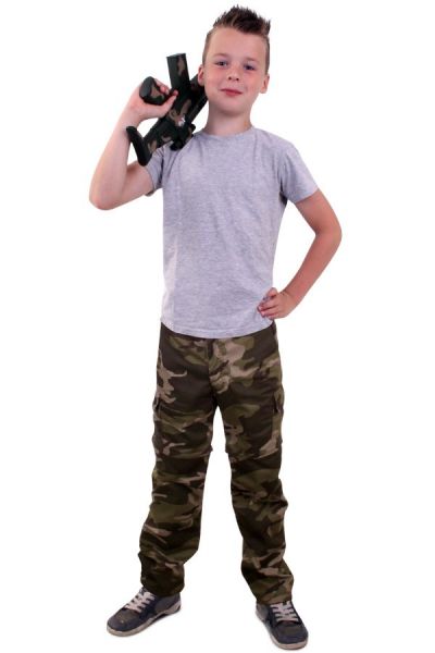 Camouflage broek voor kinderen