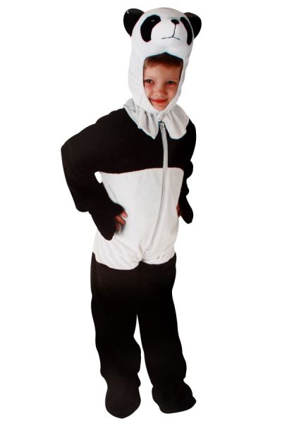 Panda kostuum pluche voor kinderen