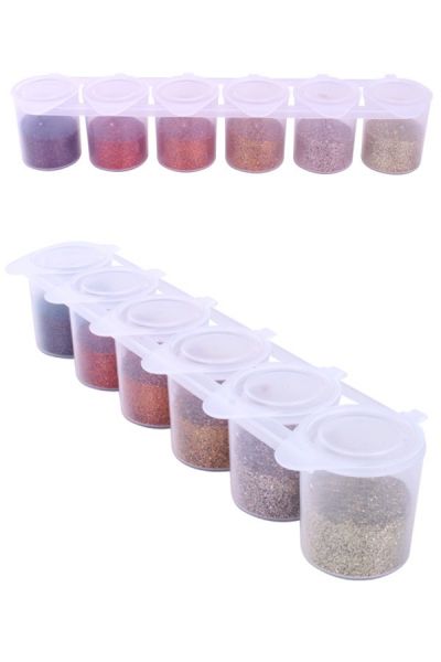 Steampunk kleuren glitter set Ybody