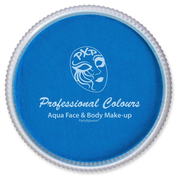 PXP Aqua schmink fluor blauw PartyXplosion