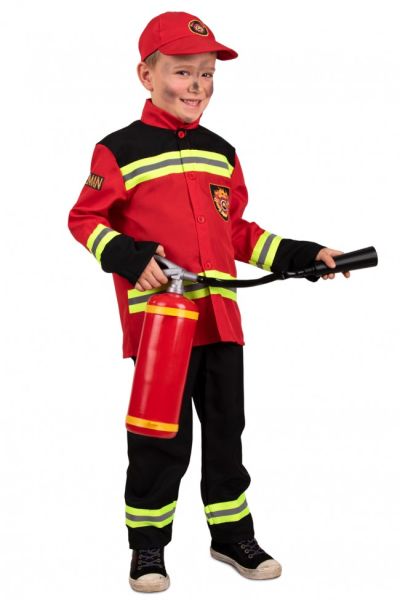 Brandweer outfit voor kinderen
