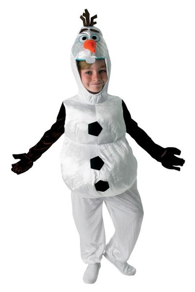 Olaf Frozen Sneeuwpop kinder verkleedkledij