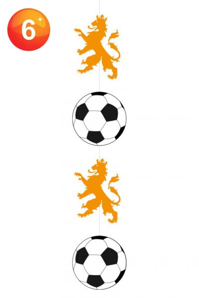 EK WK hangdecoratie voetbal