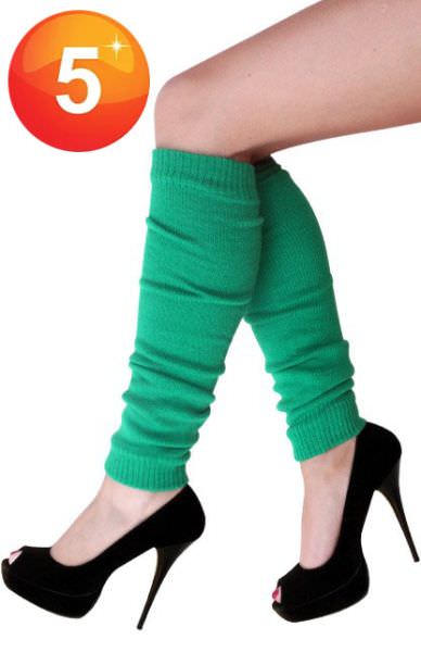 Groene beenwarmers groen