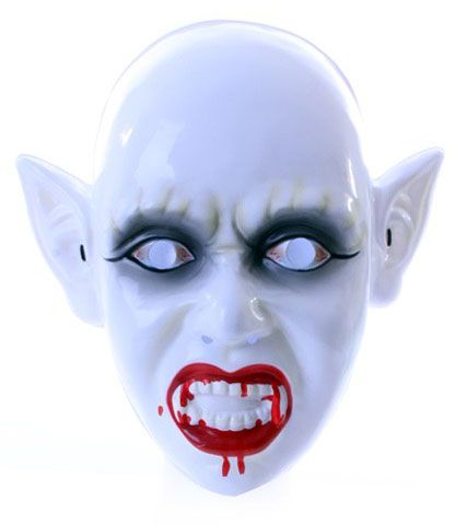 Zombie masker met bloederige mond