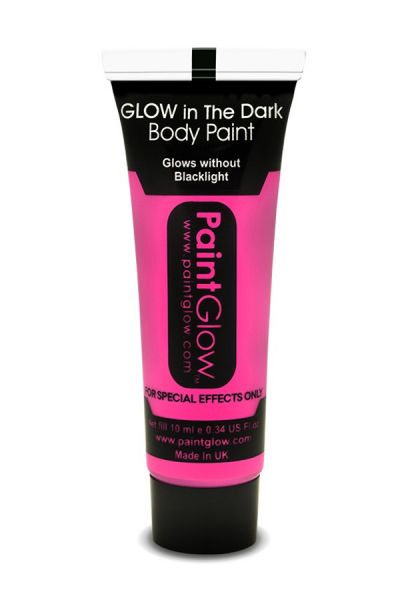 PaintGlow glow in the dark schmink pink