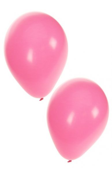 Lichtroze heliumballonnen