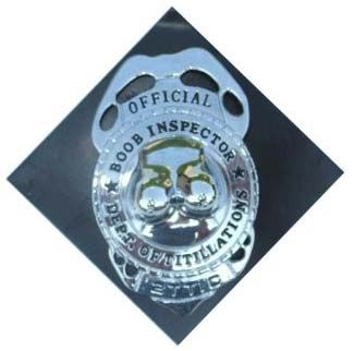 Badge Borsten inspecteur met speld