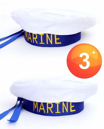 Matrozenpet marine schipper