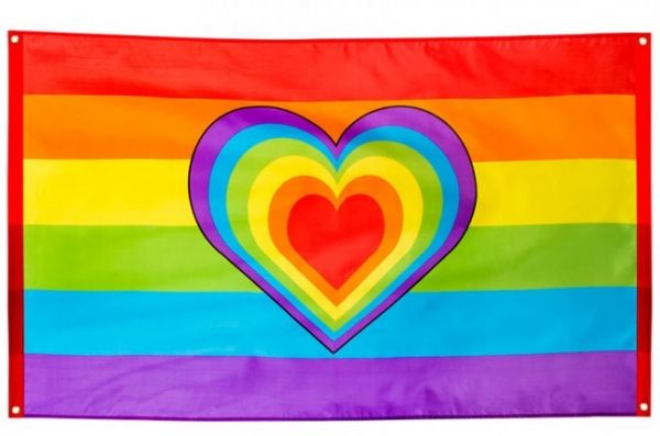 Regenboogvlag Love Gay Pride