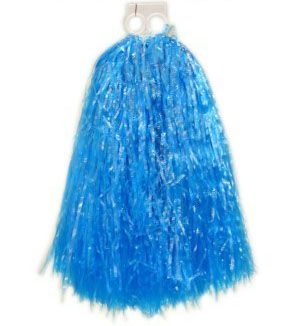 Cheerball ringgreep blauw pompoenen