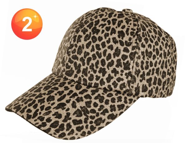 Panter baseballcap met lovers