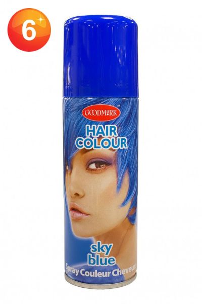 Blauwe Haarspray blauw 125 ml