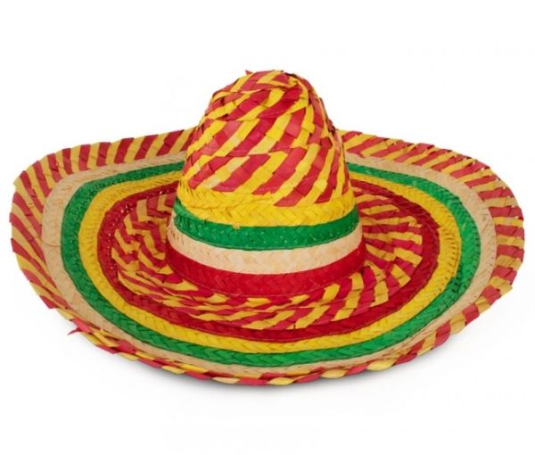 Tutti Frutti Mexicaanse Sombrero hoed
