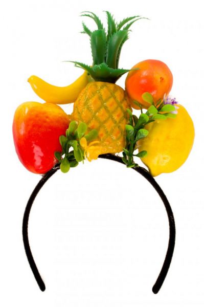 Diadeem Hawaii tropisch fruit haarband tropical carnaval
