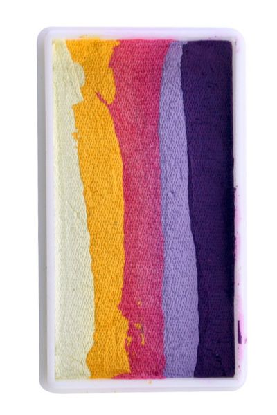 PXP One Stroke split cake purple lilac pink yellow light yellow PartyXplosion
