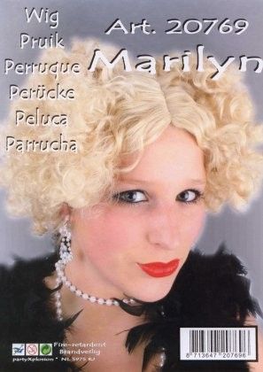 Marilyn Monroe pruik blond