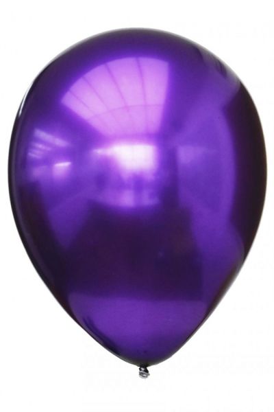Paarse titanium chrome ballonnen